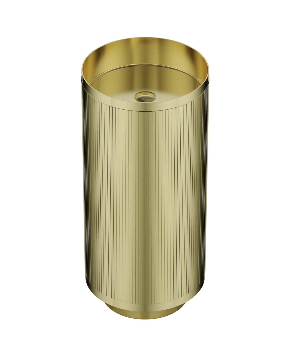 Lavatório freestanding aço inox OURO