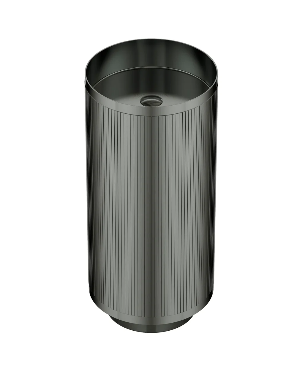 Lavatório freestanding aço inox GUN METAL