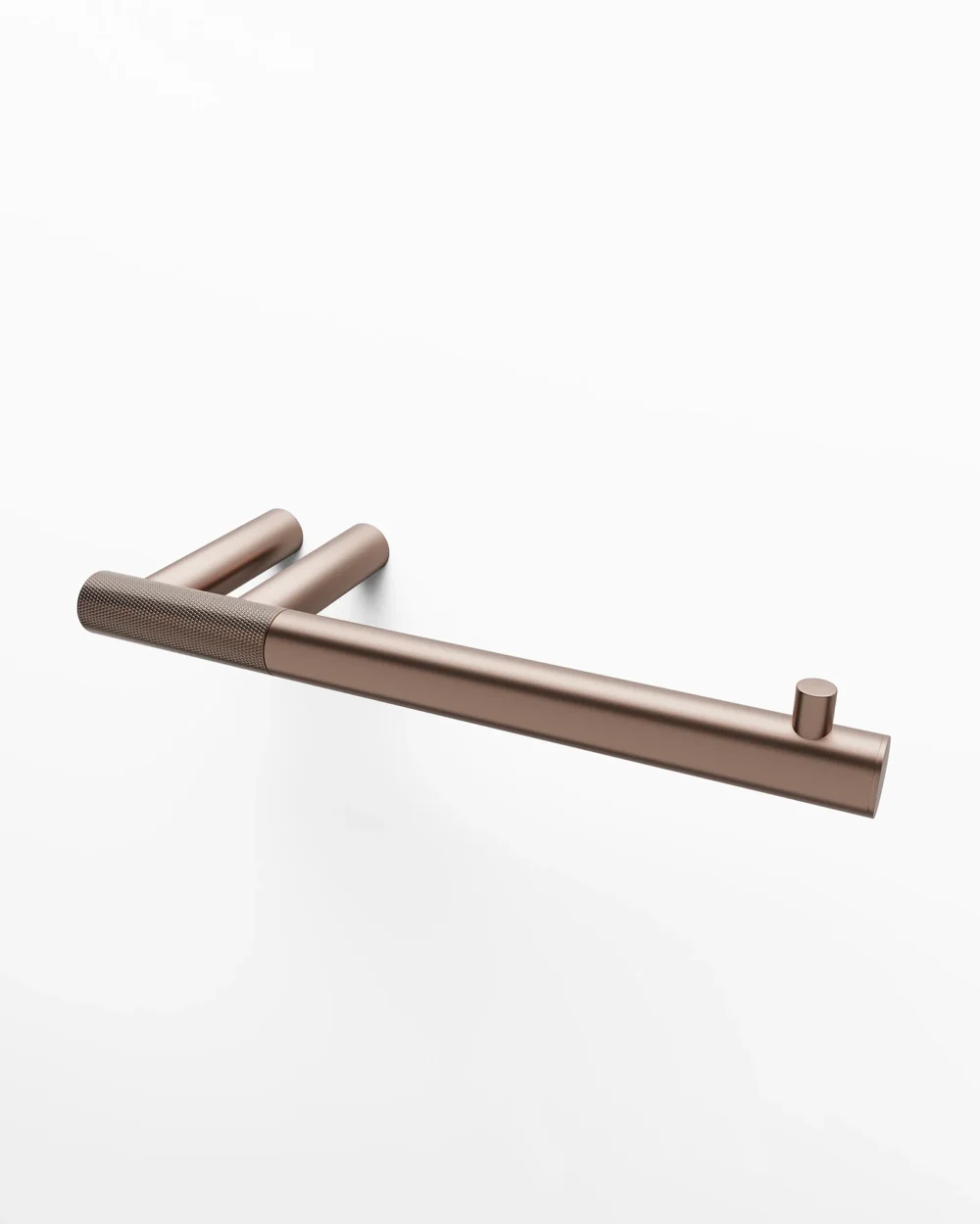 Porta rolos LINE rosa gold