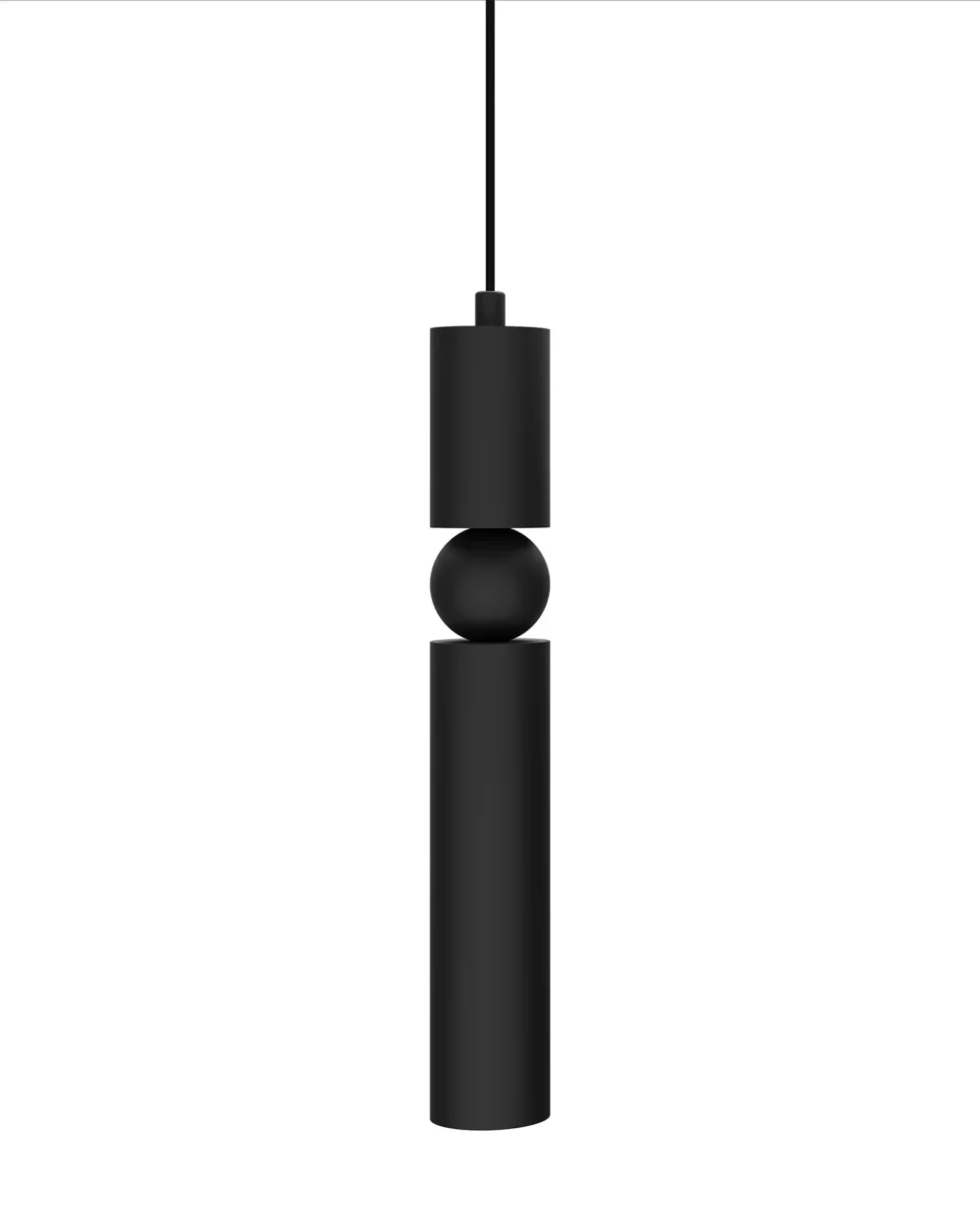Pendente CAPRI 02 LED NEGRO