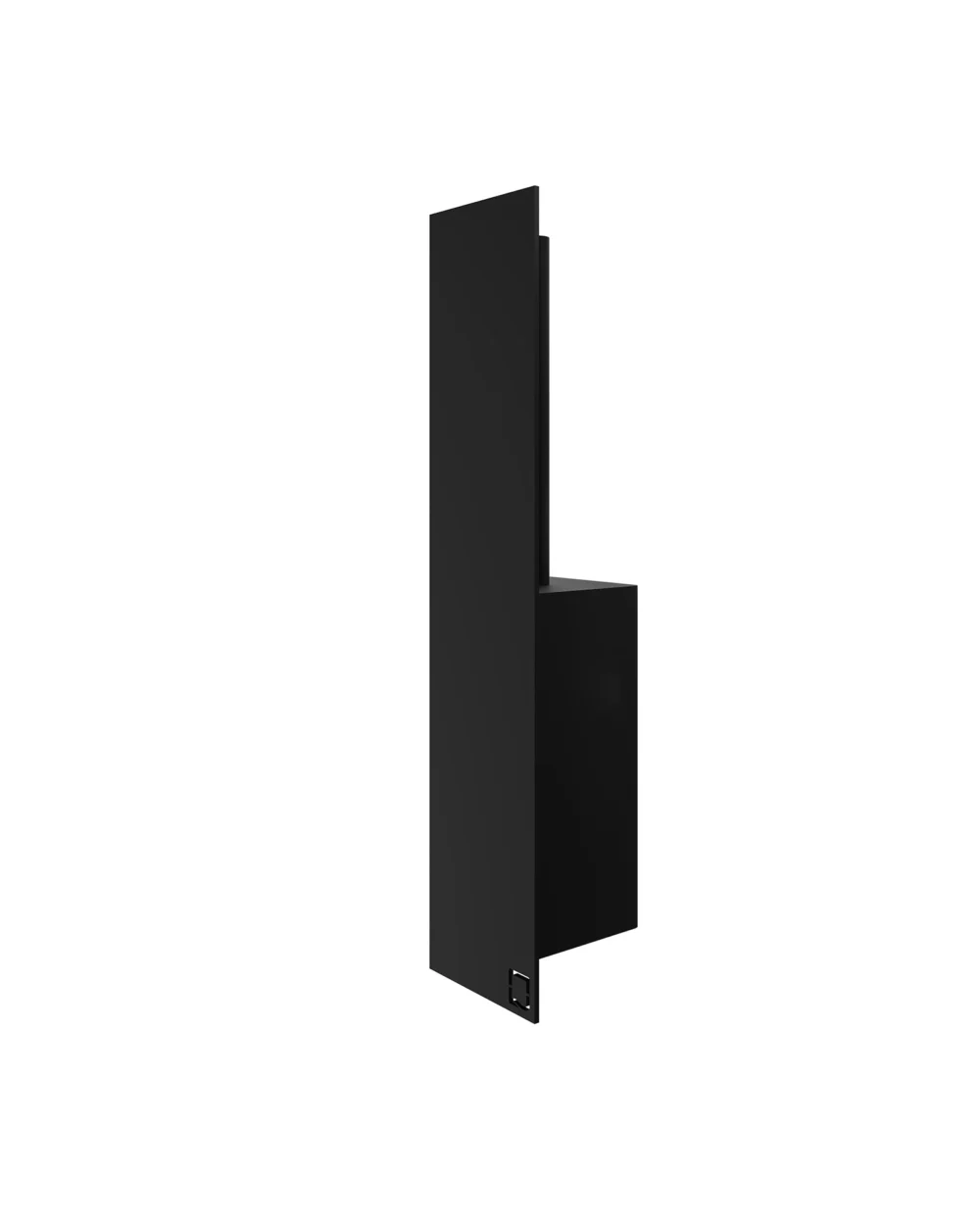 Porta piaçaba LEMAN preto mate (versão 2024)