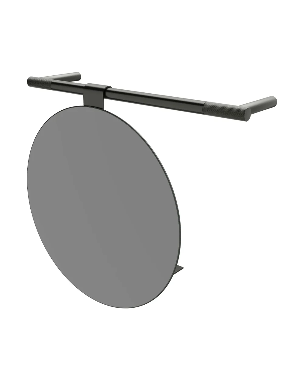 Suporte Espelho Line diam.33cm GUN METAL