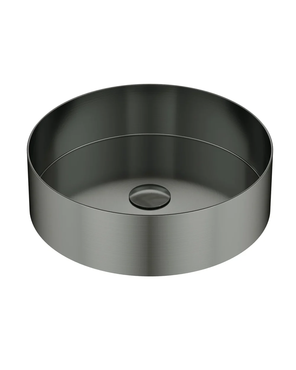 Lavatório pousar inox D38 GUN METAL