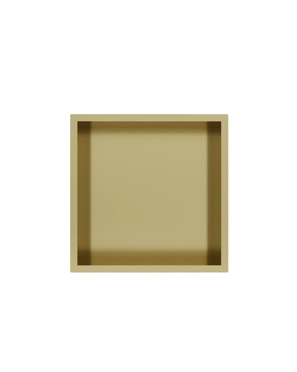 Nicho parede inox 30x30 ouro