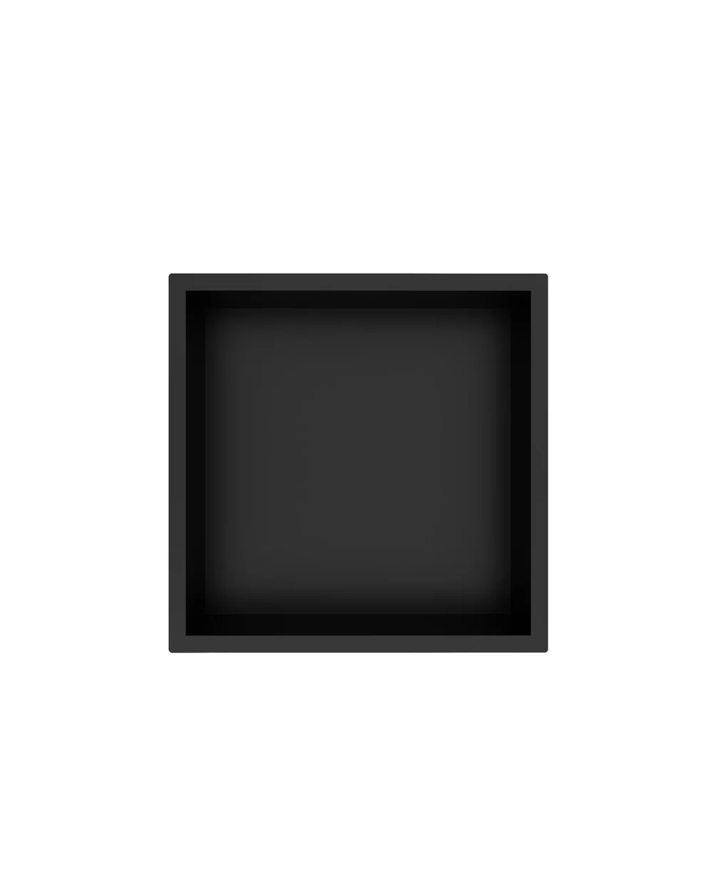 Nicho parede inox 30x30 preto matte