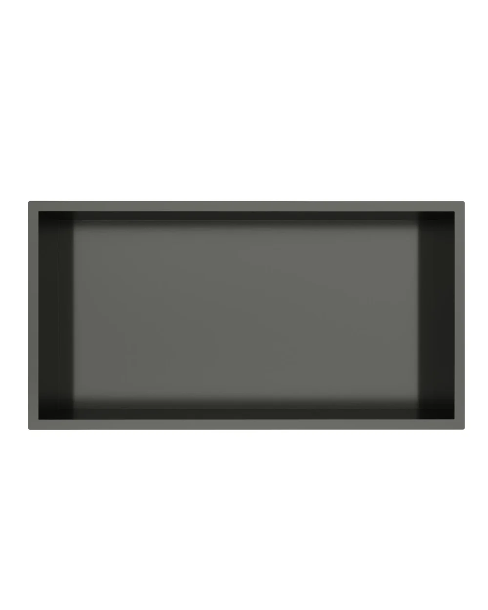 Nicho parede inox 60x30 gun metal