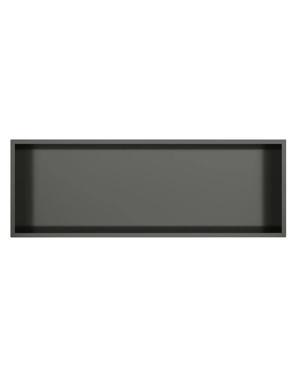Nicho parede inox 90X30 GUN METAL